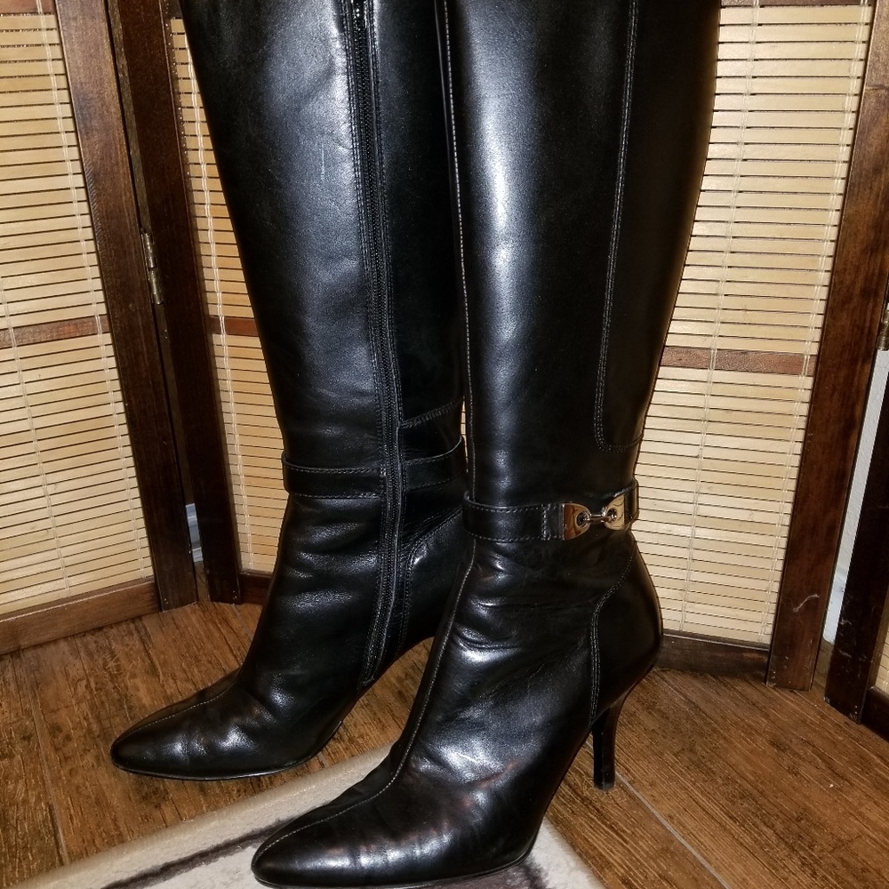 Joan & David Leather Boots